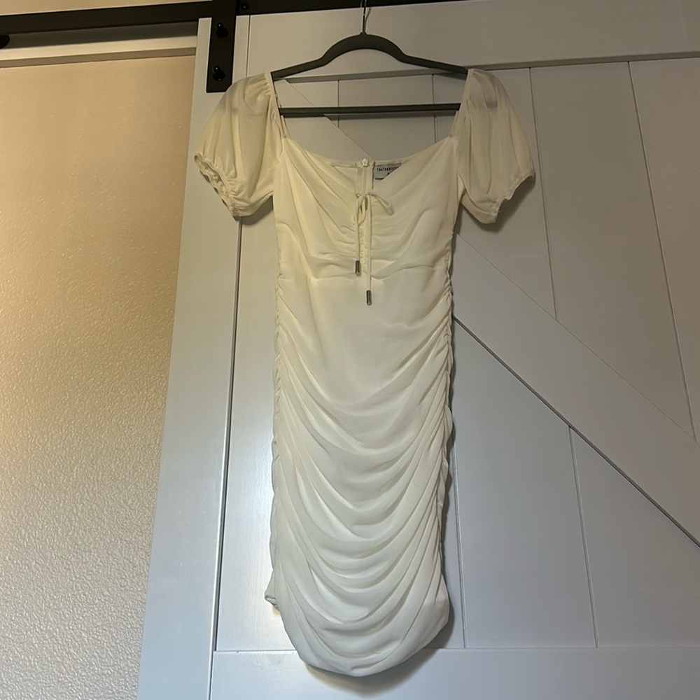That's So Fetch white mini dress!